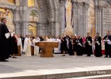 2013 Lourdes Pilgrimage - SATURDAY Procession Benediction Pius Pius (31/44)